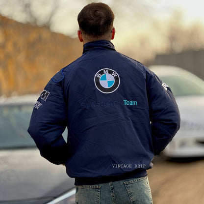 BMW F1 Vintage Jacket – Embroidered Motorsport Fashion