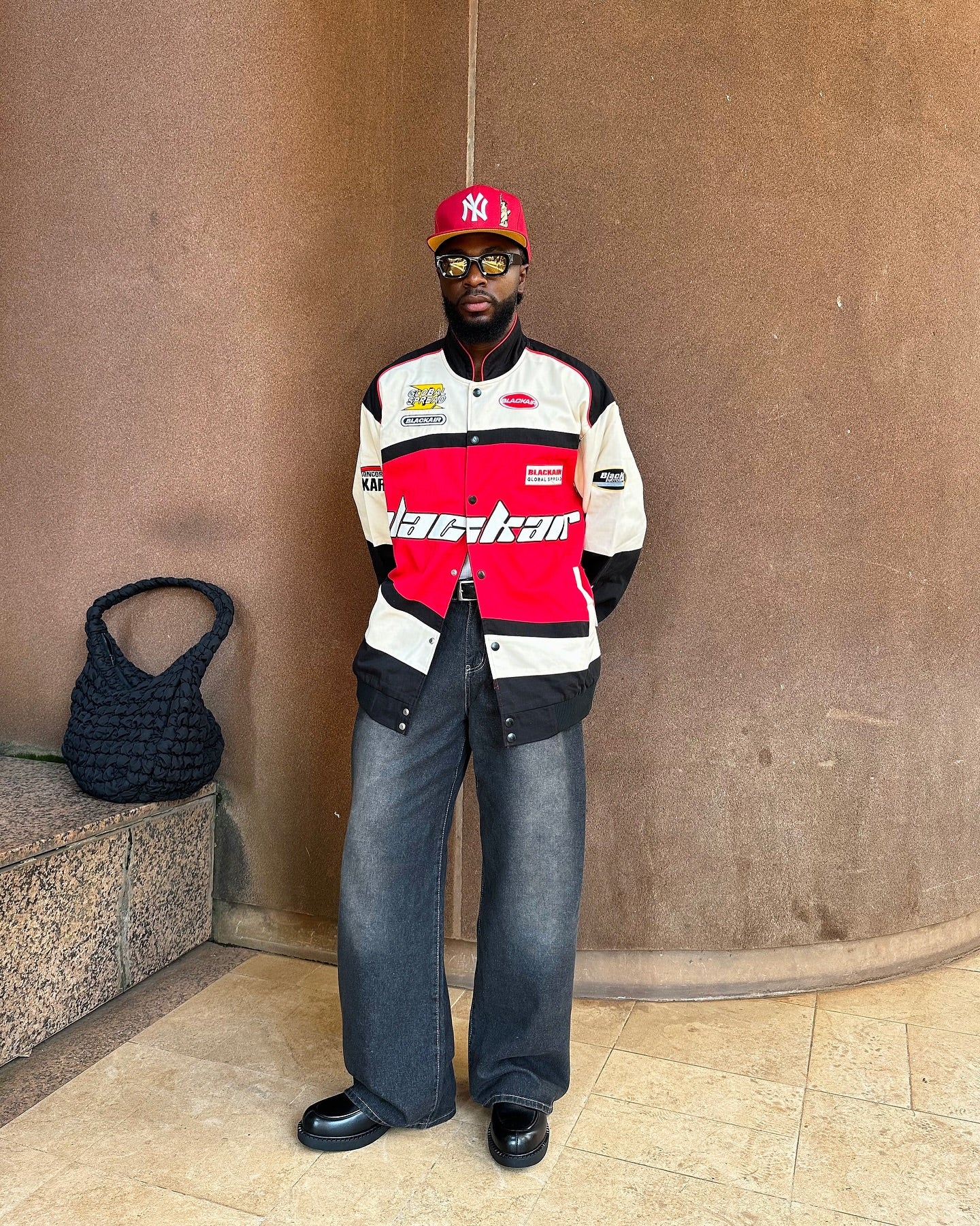Black Air Classic Iconic Racing Jacket – Vintage drip