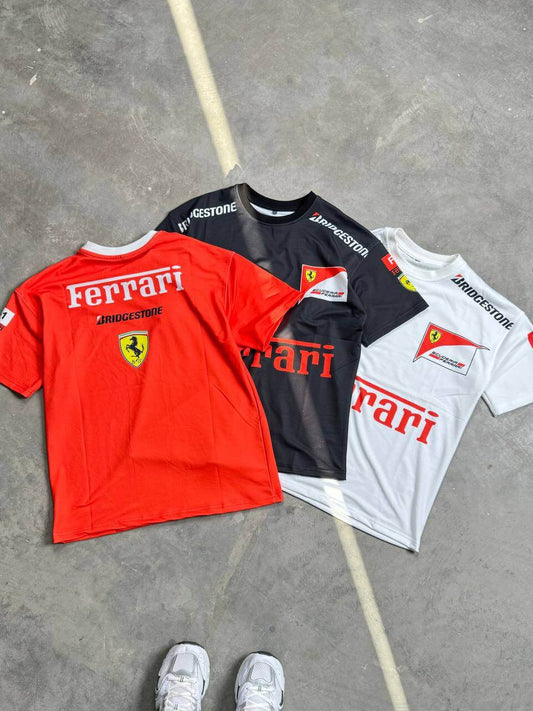 Ferrari T-shirt Streetwear style And Additional Look