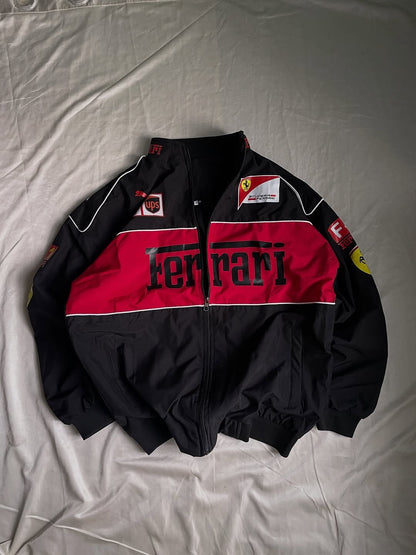 Black Ferrari Racing Jacket: A Stylish Tribute to Ferrari’s Legacy
