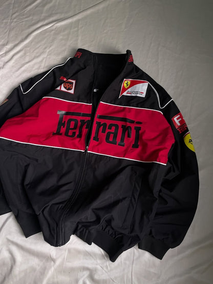 Black Ferrari Racing Jacket: A Stylish Tribute to Ferrari’s Legacy