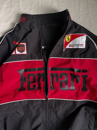 Black Ferrari Racing Jacket: A Stylish Tribute to Ferrari’s Legacy