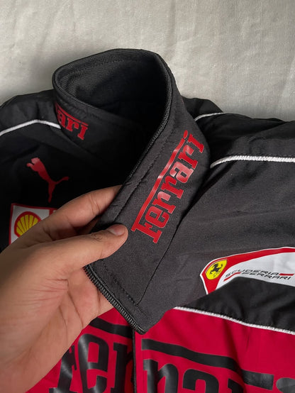 Black Ferrari Racing Jacket: A Stylish Tribute to Ferrari’s Legacy
