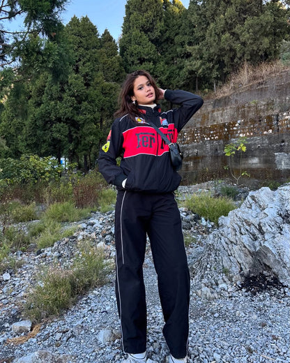 Ferrari Black Racing Jacket: Performance Meets Luxury in Every Stitch