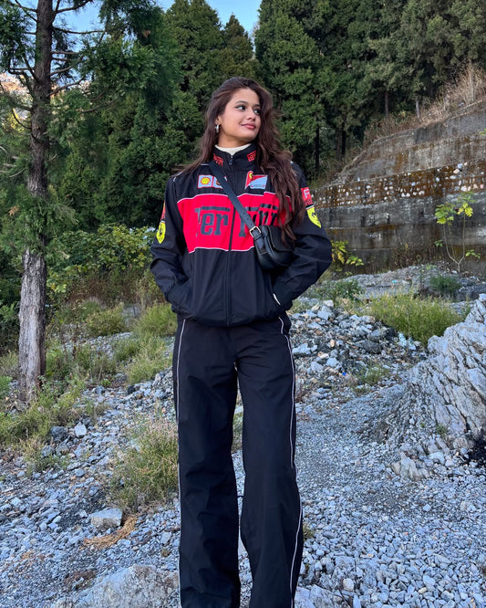 Ferrari Black Racing Jacket: Performance Meets Luxury in Every Stitch