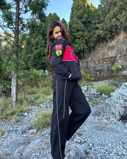 Ferrari Black Racing Jacket: Performance Meets Luxury in Every Stitch